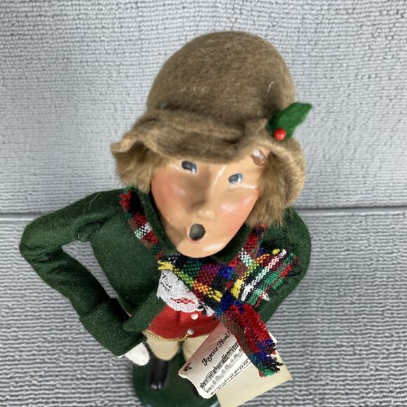 VTG‎ 1992 Byers Choice Carolers Signed Limited Edition 13” Holding Sheet Music - Picture 3 of 8